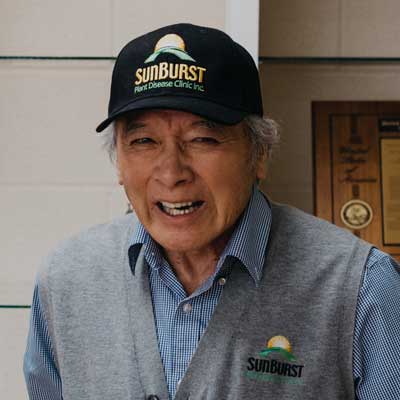 Dr Tom Yamashita Founder of SunBurst Agri Biotech Solutions LLC